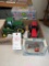 JD tractor clock, ceramic JD tractor