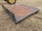 8' x 7.5' steel pickup flatbed