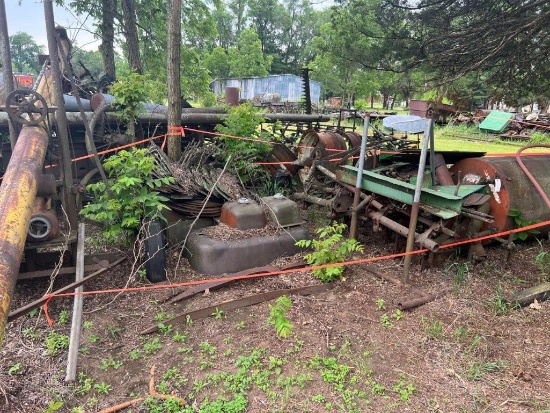 Scrap pile