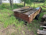 8' metal pickup bed trailer