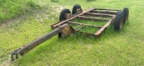 Homemade tandem axle trailer