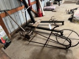 antique tiller and garden plow