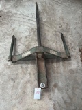 Double L bucket mount bale spear