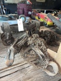 I beam trolley w/chain hoist