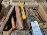2 flats w/ screwdrivers, chisels
