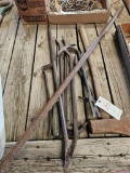 Qty of crowbars and splitting maul