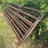 16' cattle high pipe gate