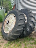 Set of 16.9x38 hub mt duals