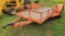 1991 Blair single axle 7000lb flatbed Trailer