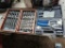 power punch kit in case and Irwin auger type wood bit set in wooden case