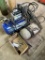 Campbell Hausfeld 11 gal portable air compressor w/ extra long hose, accessories and air pig