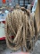 large rope, rope block and tackle