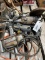 electric impact wrench, large angle grinder, Craftsman reciprocating saw, 1/2