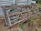 Lot of 3 galvanized 12' cattle gates