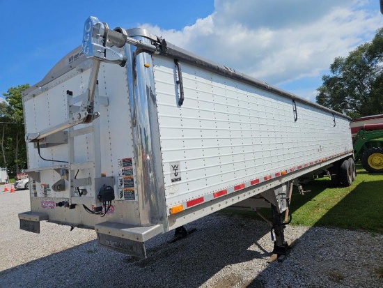 2009 Wilson Pace-Setter 96" X 41' DWH-500 Grain Hopper Trailer