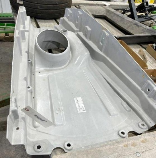 JD tractor hood insert