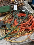 Qty of drop cords and cord splitters
