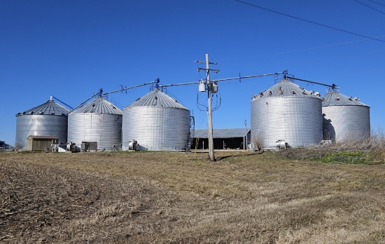 BIN SITE & MACHINE SHED - MERCER COUNTY, ILLINOIS