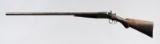 T. Barker 12 Ga., Double Barrel Shotgun