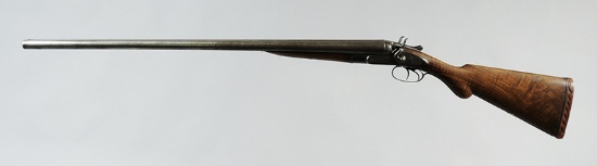 Engraved W&C Scott & Son Double Barrel Hammer Shotgun