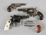 Four Assorted Small Pistols