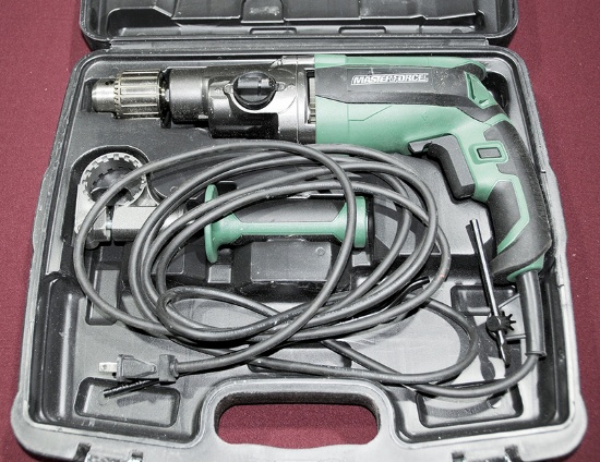 MasterForce Hammer Drill in Case