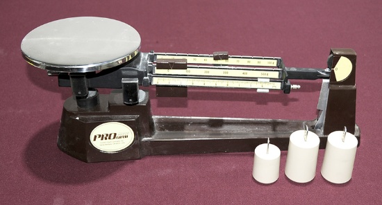 Pro Gram Scale with Three Weights