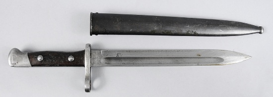 German Manufactured Chilean Mauser Bayonet and Scabbard