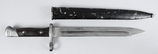 German Manufactured Chilean Mauser Bayonet and Scabbard