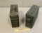 2 Reeves WWII .30 Cal M1 Ammo Boxes