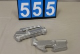 Solid Aluminum AR15 Upper & Lower Paperweights