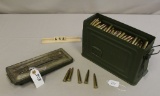 350 Rnds 303 Brit Reloads in WWII Ammo can