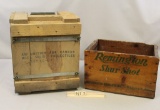 Remington crate & Cannon Ammo crate