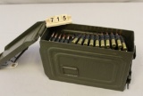 .308 Reloads.  210 linked rounds in Ammo Can