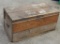 Antique wooden chest (damaged) See photos