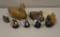Seven ducks - decoys, figurines