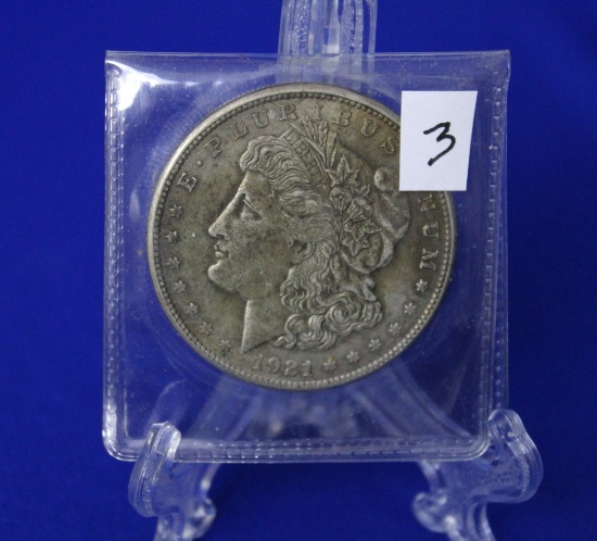 (1) 1921S & (2)1921D Morgan Dollars