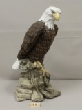 Large eagle statue
