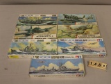 7 Models: Military Ships & Planes