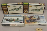 4 Models: Military Planes; one motorized
