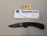 Spyderco C16PBK; Wayne Goodard Lightweight