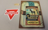 Conoco & Tobacco Signs