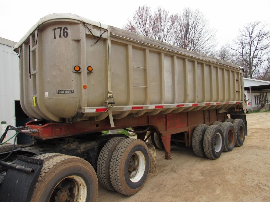 1965 Fruehauf Aluminum Lead Dump