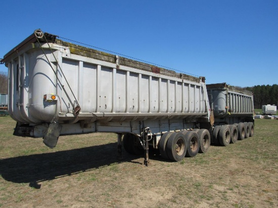 1973 Fruehauf 24' Aluminum Lead