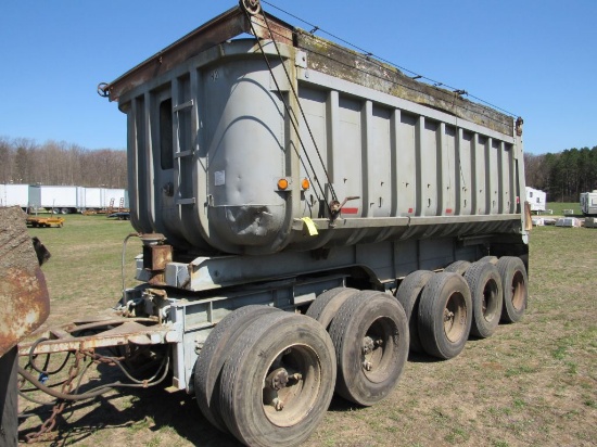 1973 Fruehauf 19' Aluminum Pup