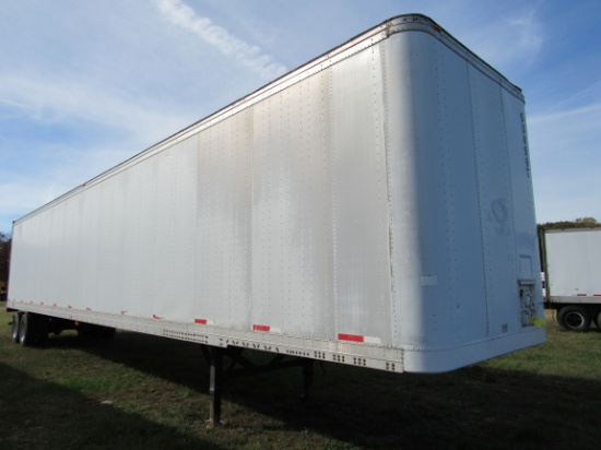 1990 Fruehauf 53' Dry Van Trailer