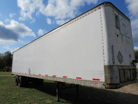 Fruehauf Dry Van Storage Trailer