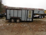 16' Stock Trailer w/ Front Tack/LQ