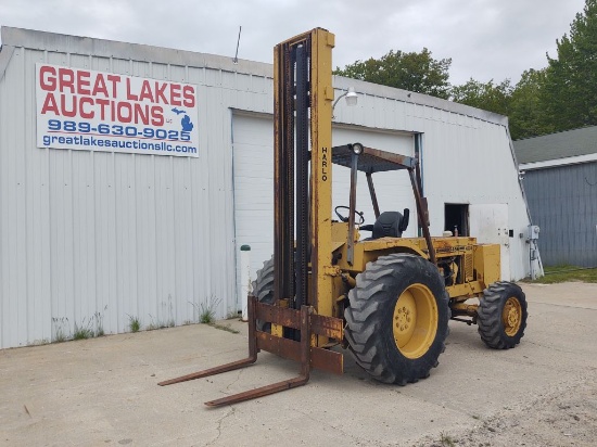 1 Harlo HF456 Rough Terrain Forklift