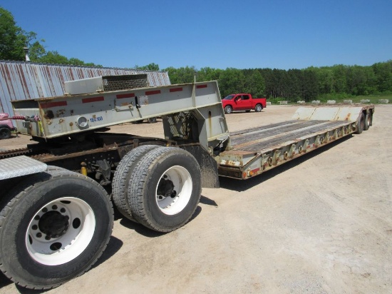 1986 Transport 35 Ton Lowboy Trailer